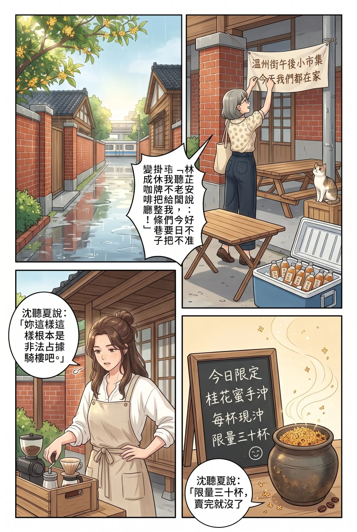 巷弄裡的金毛貴公子 第 12 集　巷弄裡的金毛貴公子 - 溫州街午後小市集 第 2 頁