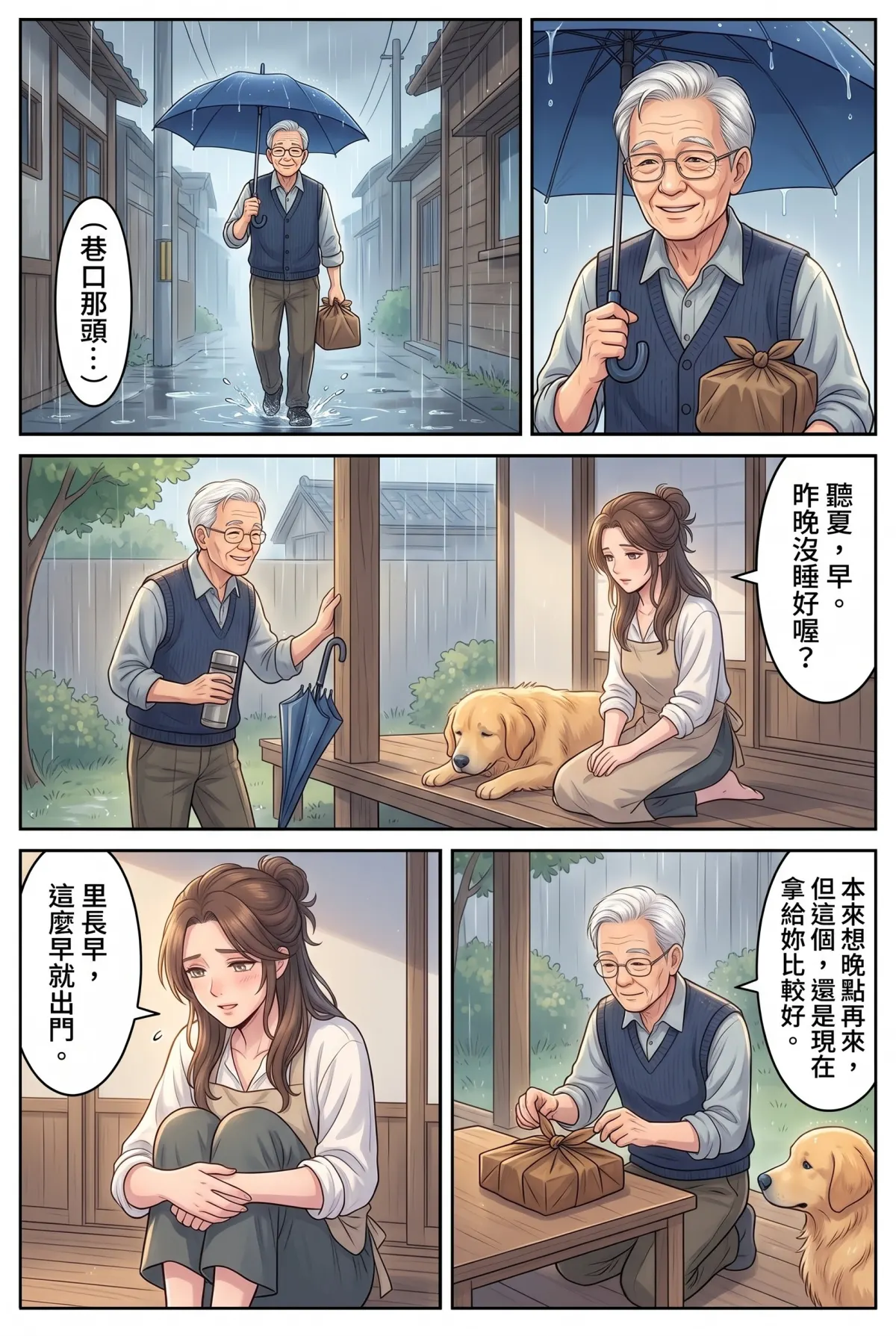 巷弄裡的金毛貴公子 第 14 集　巷弄裡的金毛貴公子 - 沉默的奶茶 第 4 頁