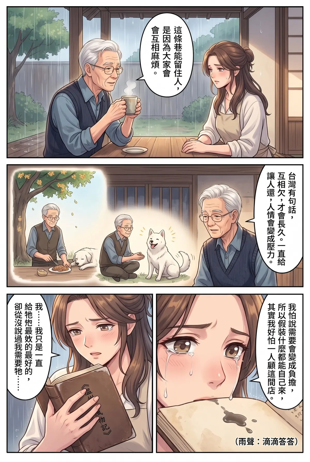 巷弄裡的金毛貴公子 第 14 集　巷弄裡的金毛貴公子 - 沉默的奶茶 第 6 頁