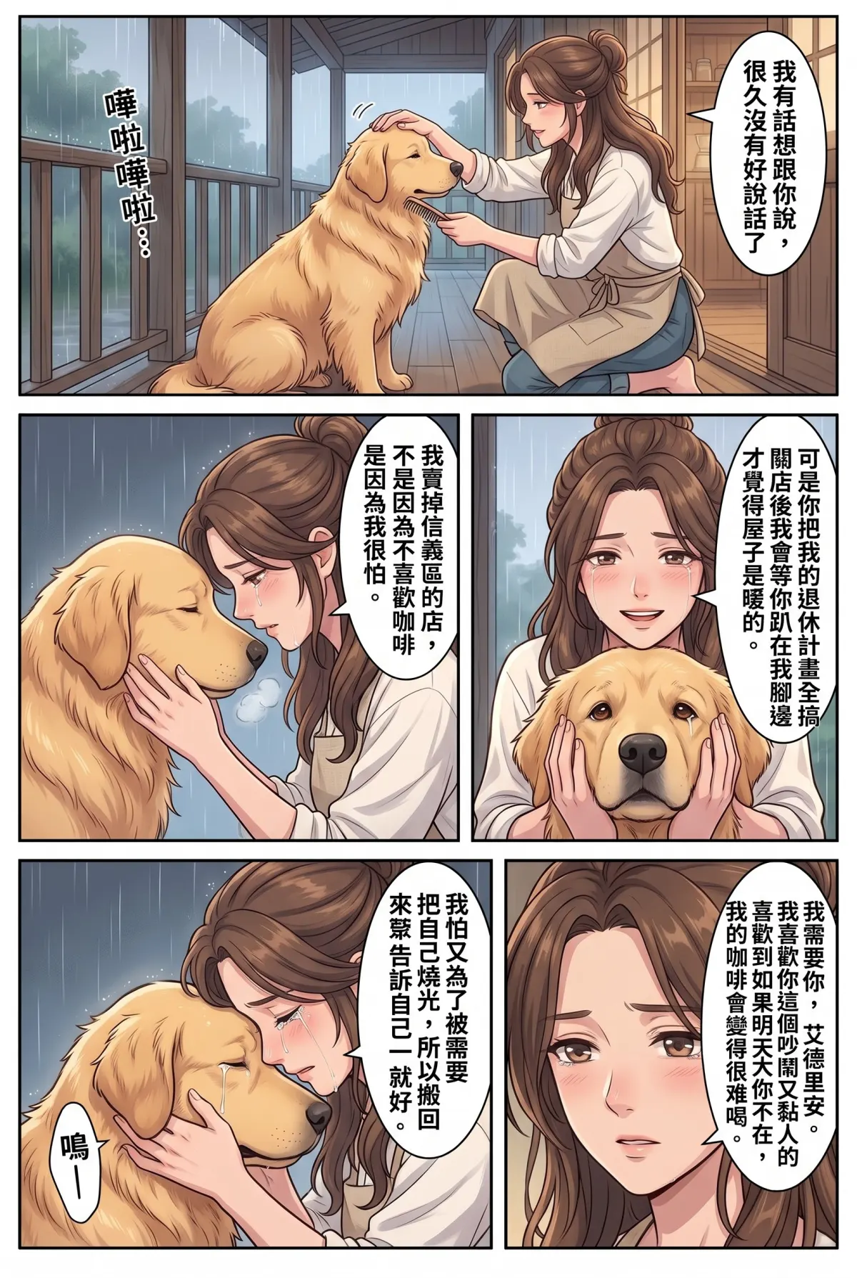 巷弄裡的金毛貴公子 第 15 集　巷弄裡的金毛貴公子 - 無咖啡因的告白 第 6 頁