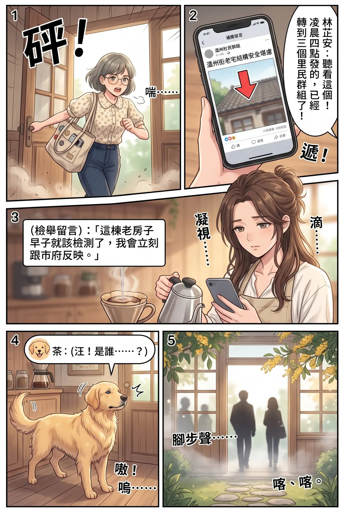 巷弄裡的金毛貴公子 第 17 集　巷弄裡的金毛貴公子 - 最後通牒 第 3 頁