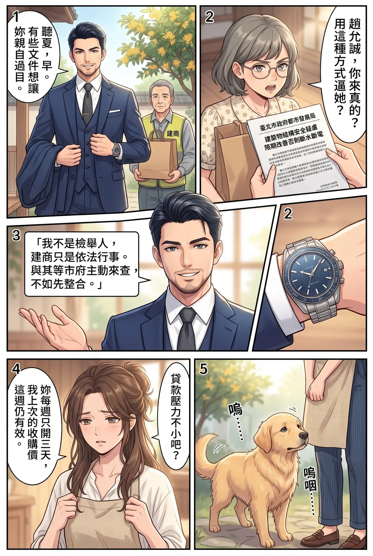 巷弄裡的金毛貴公子 第 17 集　巷弄裡的金毛貴公子 - 最後通牒 第 4 頁