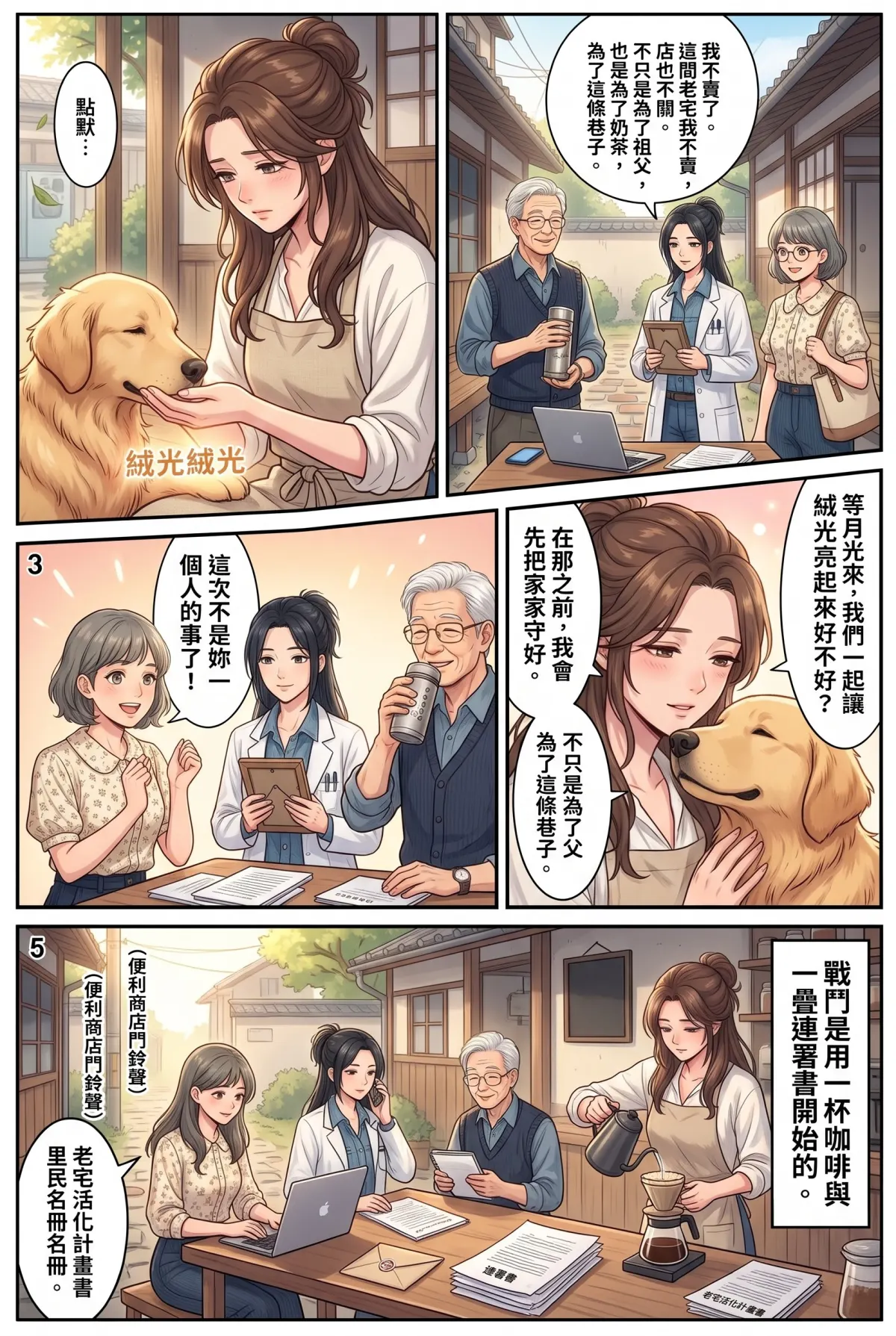 巷弄裡的金毛貴公子 第 17 集　巷弄裡的金毛貴公子 - 最後通牒 第 8 頁