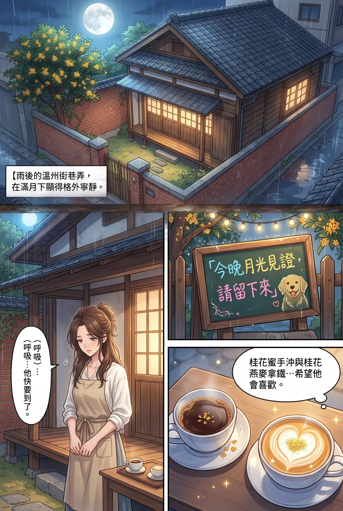 巷弄裡的金毛貴公子 第 18 集　巷弄裡的金毛貴公子 - 雨後月光的誓約 第 2 頁