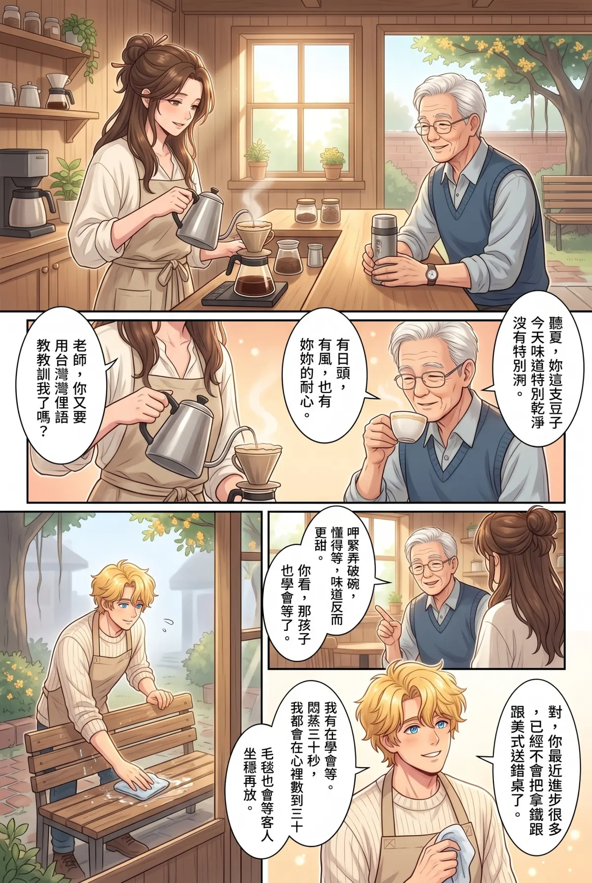 巷弄裡的金毛貴公子 第 20 集　巷弄裡的金毛貴公子 - 巷弄裡，咖啡永遠溫熱 第 2 頁