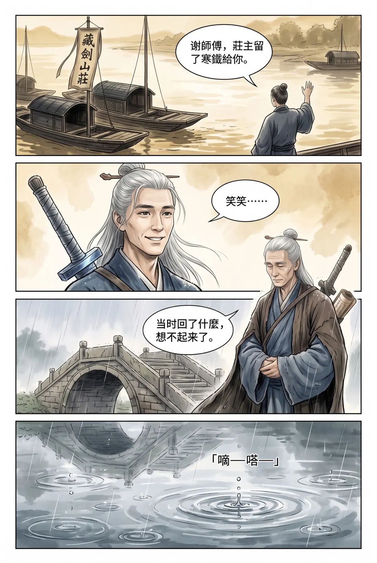 遺劍問雪 第 2 集　遺劍問雪 - 煙雨無劍聲 第 3 頁