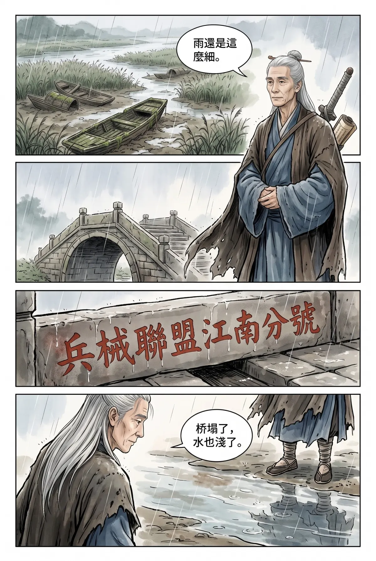 遺劍問雪 第 2 集　遺劍問雪 - 煙雨無劍聲 第 2 頁