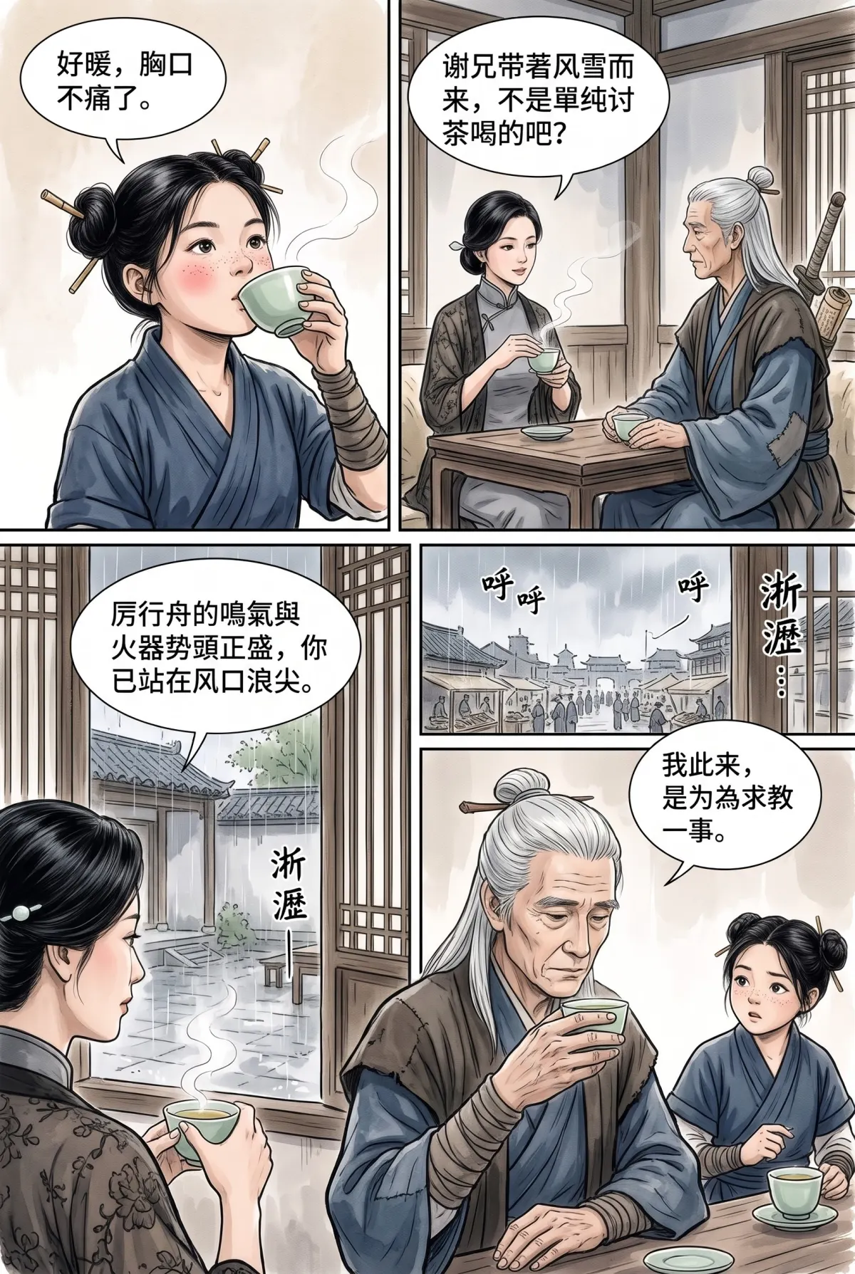 遺劍問雪 第 4 集　遺劍問雪 - 望月聽荷 第 7 頁