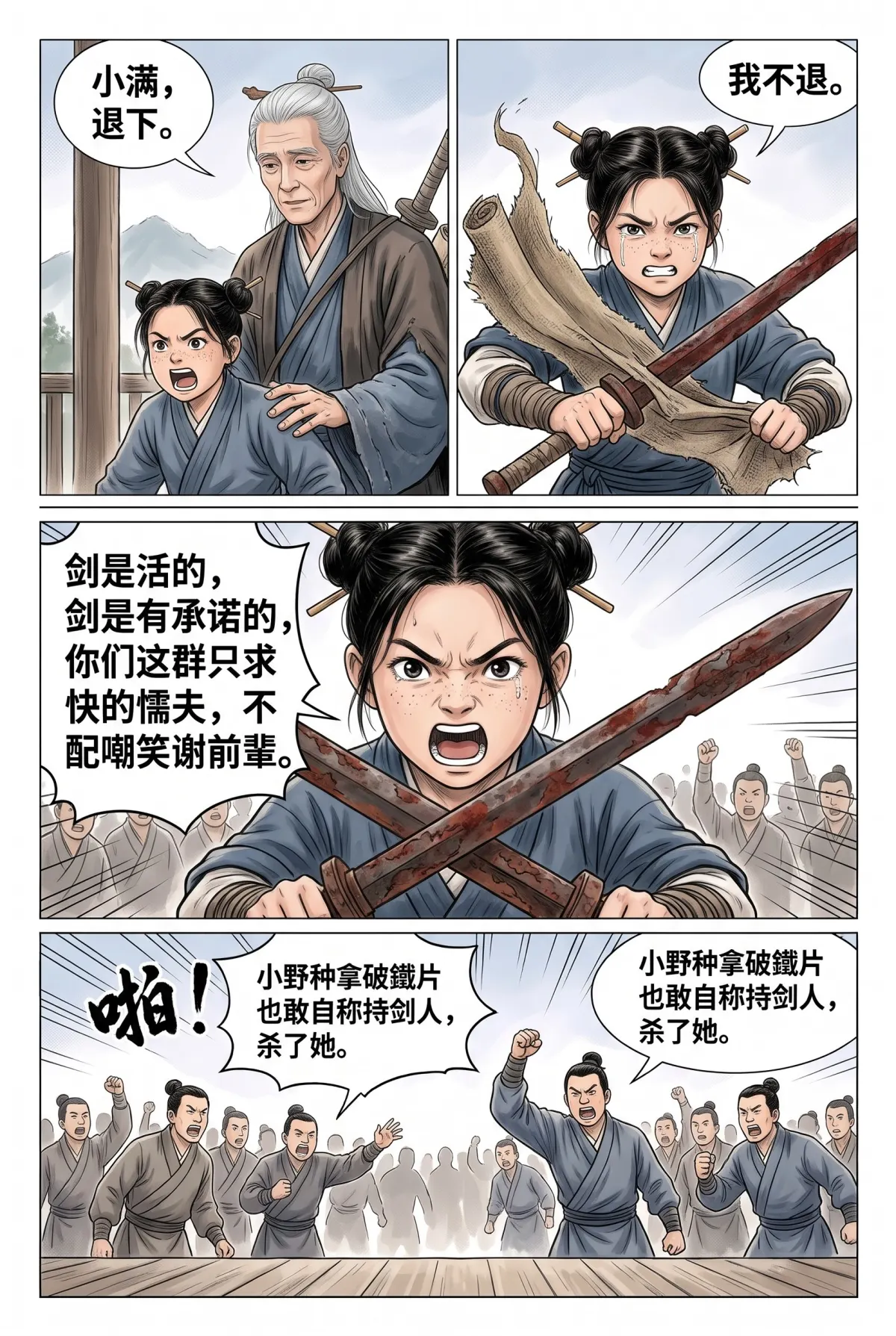 遺劍問雪 第 5 集　遺劍問雪 - 黃塵武評 第 15 頁