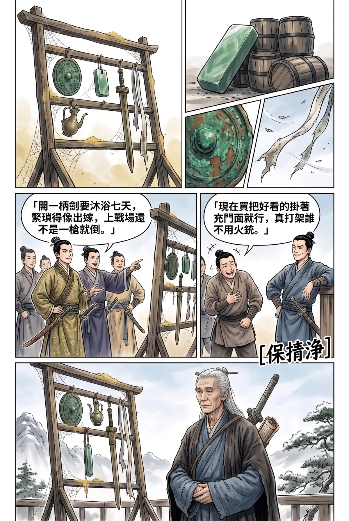 遺劍問雪 第 5 集　遺劍問雪 - 黃塵武評 第 10 頁