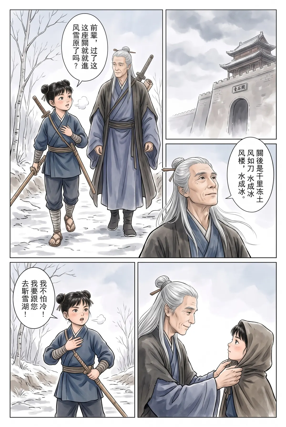 遺劍問雪 第 7 集　遺劍問雪 - 厲行舟的邀請 第 4 頁
