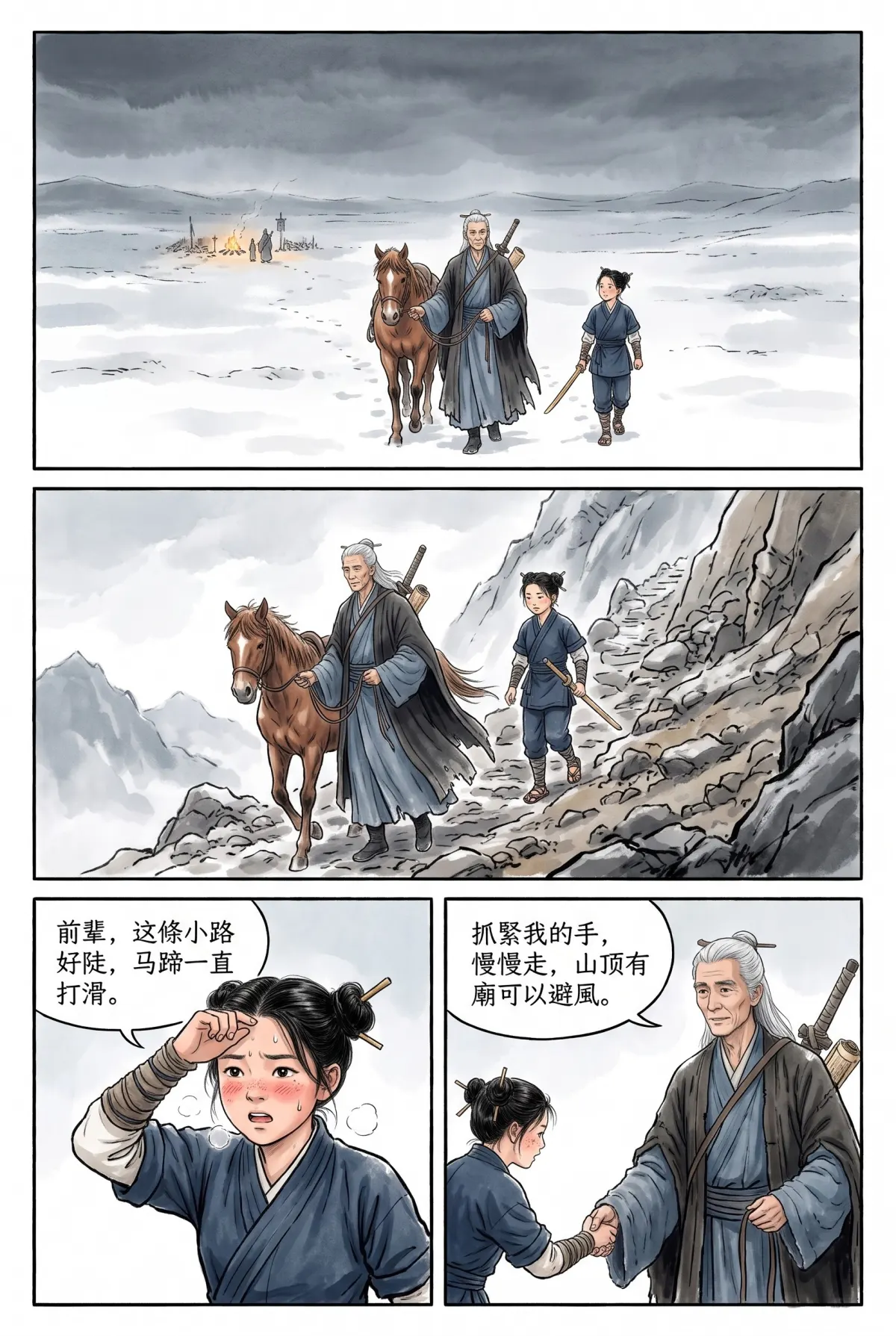遺劍問雪 第 8 集　遺劍問雪 - 殘譜的代價 第 2 頁