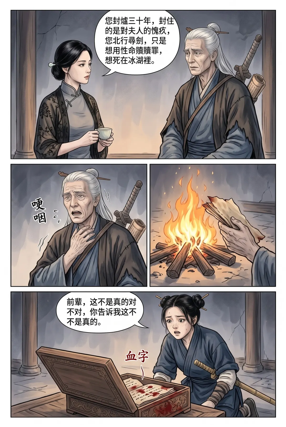 遺劍問雪 第 8 集　遺劍問雪 - 殘譜的代價 第 16 頁