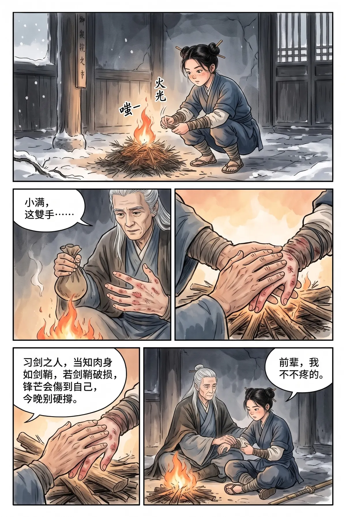 遺劍問雪 第 8 集　遺劍問雪 - 殘譜的代價 第 4 頁