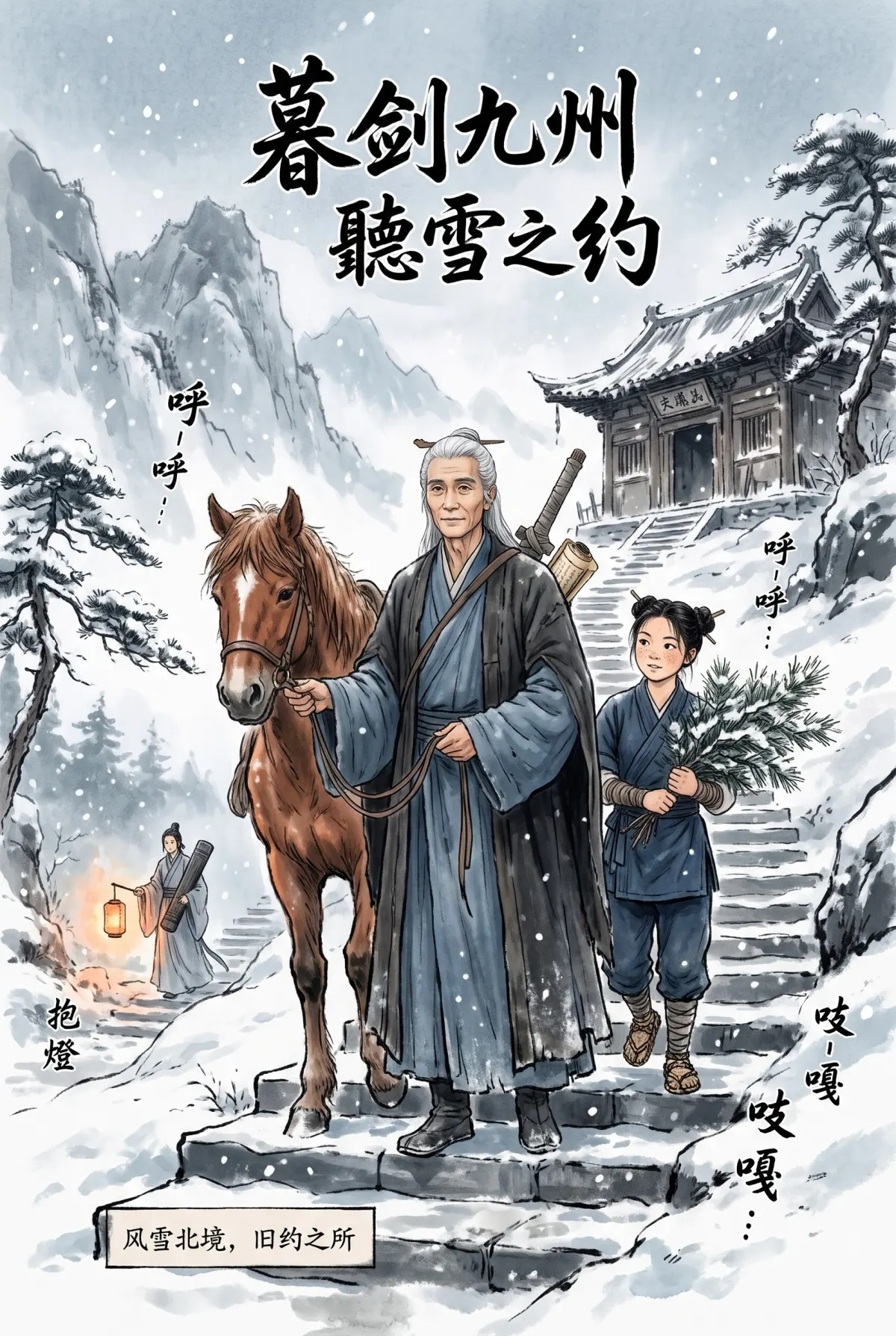 遺劍問雪 第 8 集　遺劍問雪 - 殘譜的代價 第 1 頁