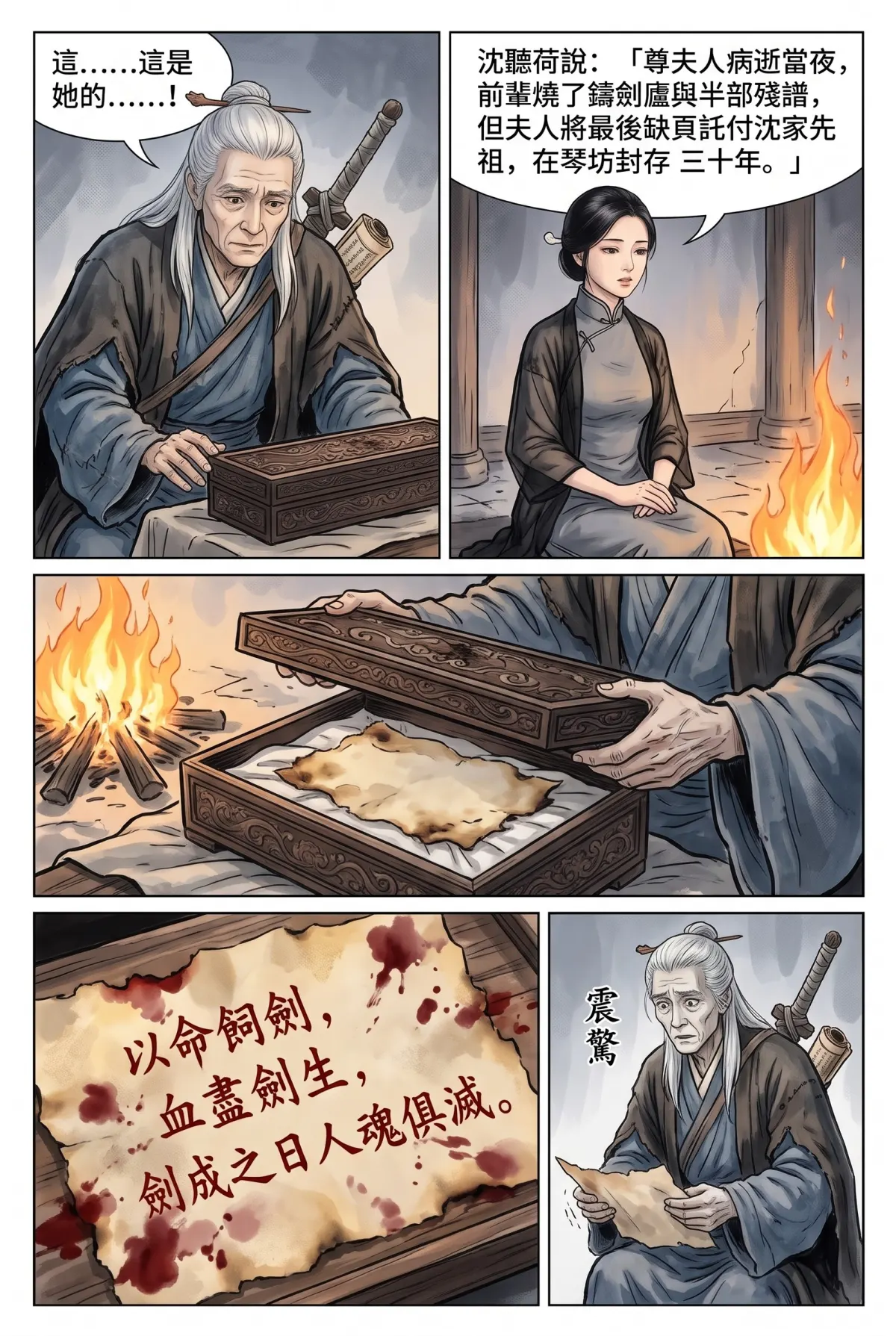 遺劍問雪 第 8 集　遺劍問雪 - 殘譜的代價 第 14 頁