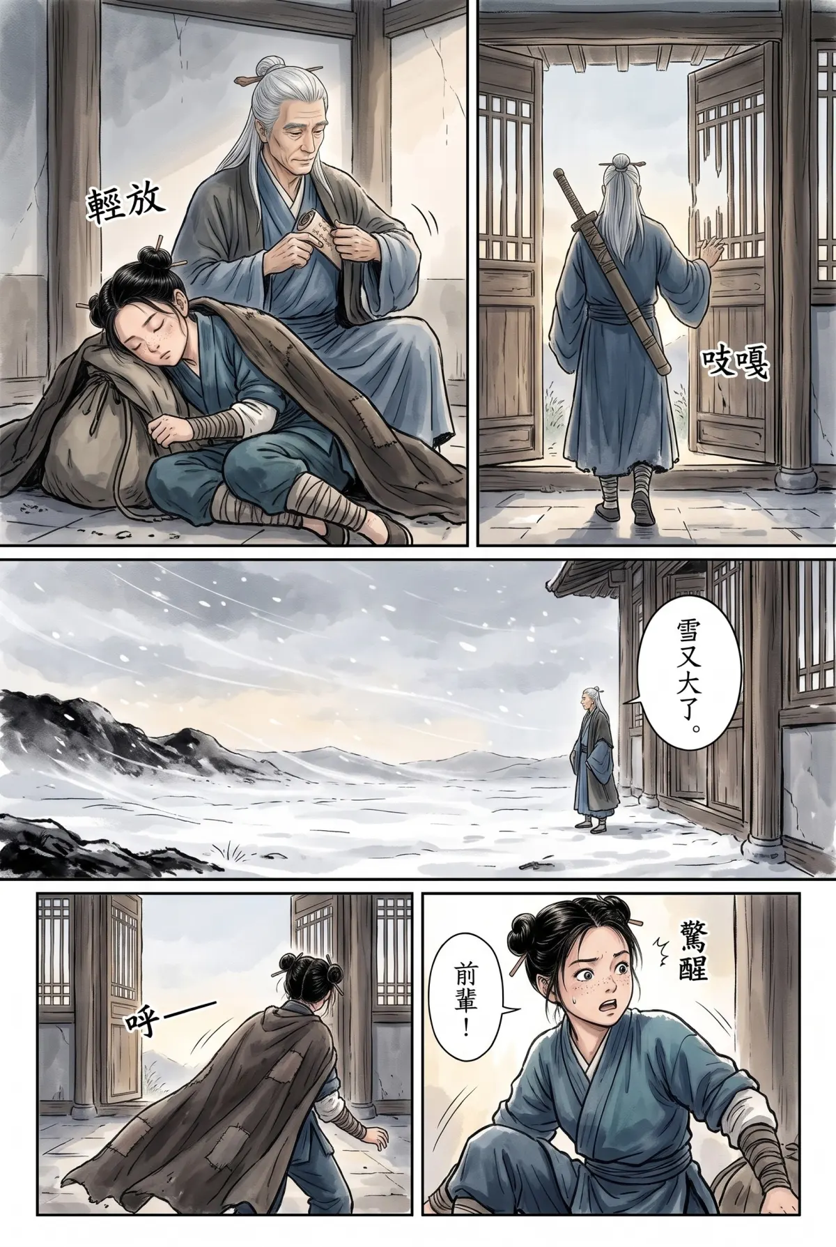 遺劍問雪 第 9 集　遺劍問雪 - 風雪啟程 第 3 頁
