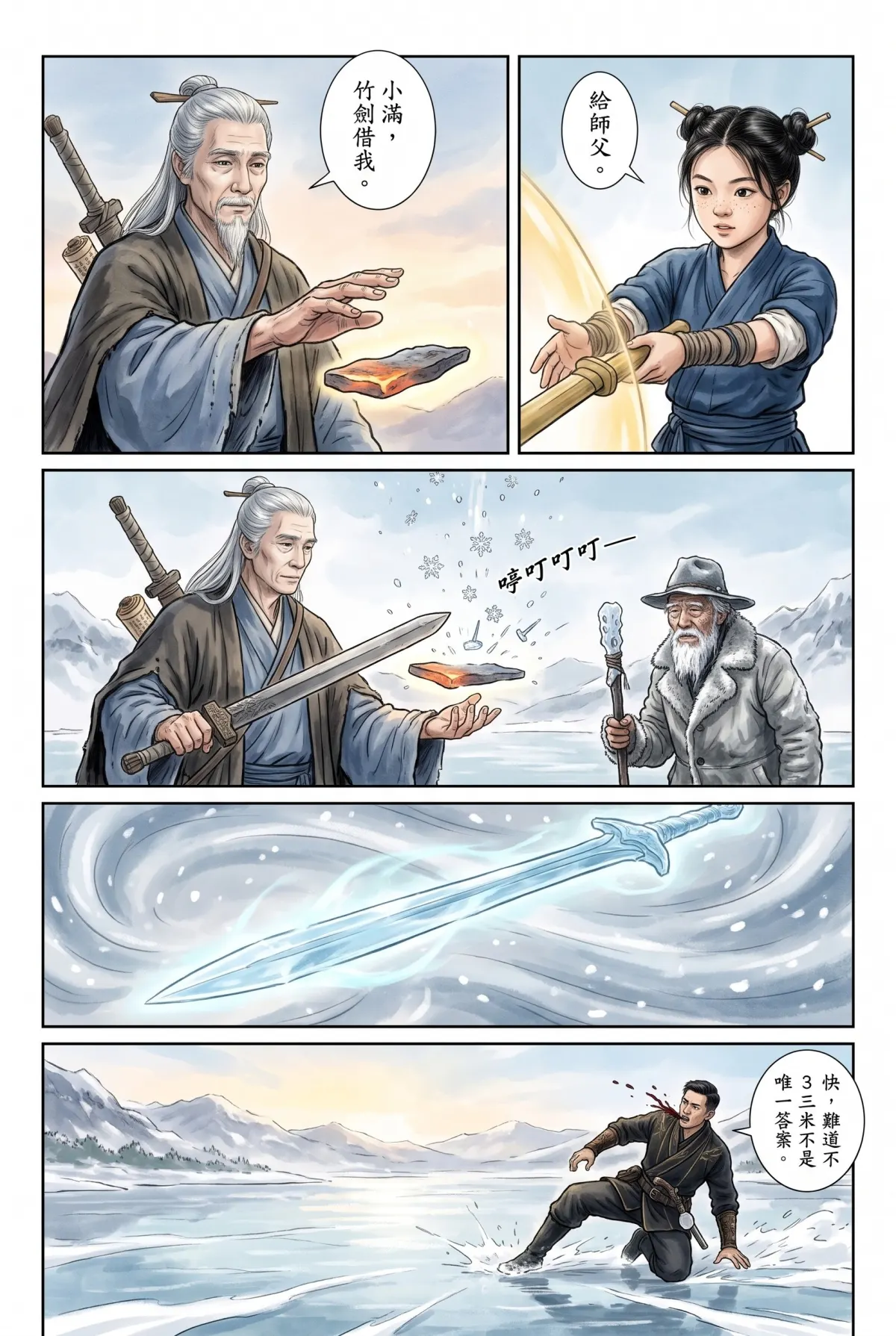 遺劍問雪 第 14 集　遺劍問雪 - 問雪一鑄 第 20 頁