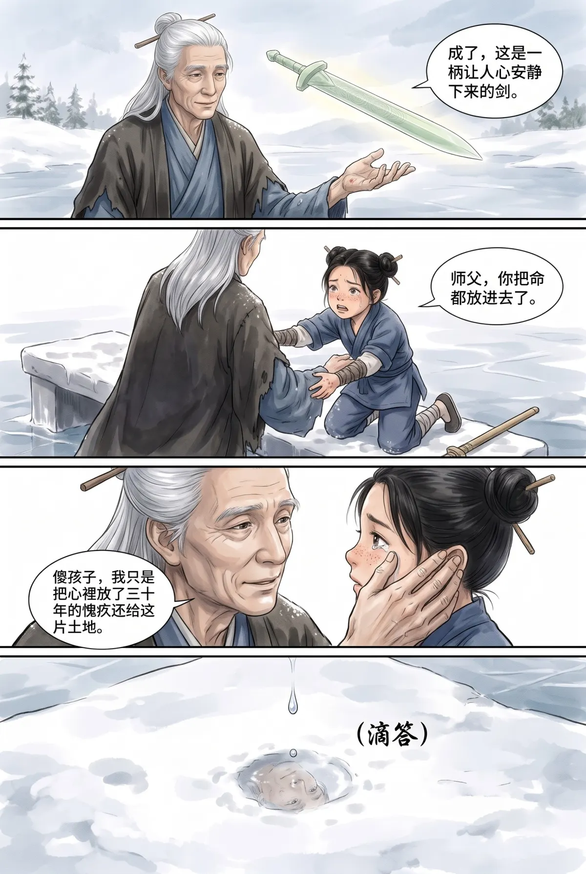 遺劍問雪 第 15 集　遺劍問雪 - 遺劍有聲(完) 第 4 頁
