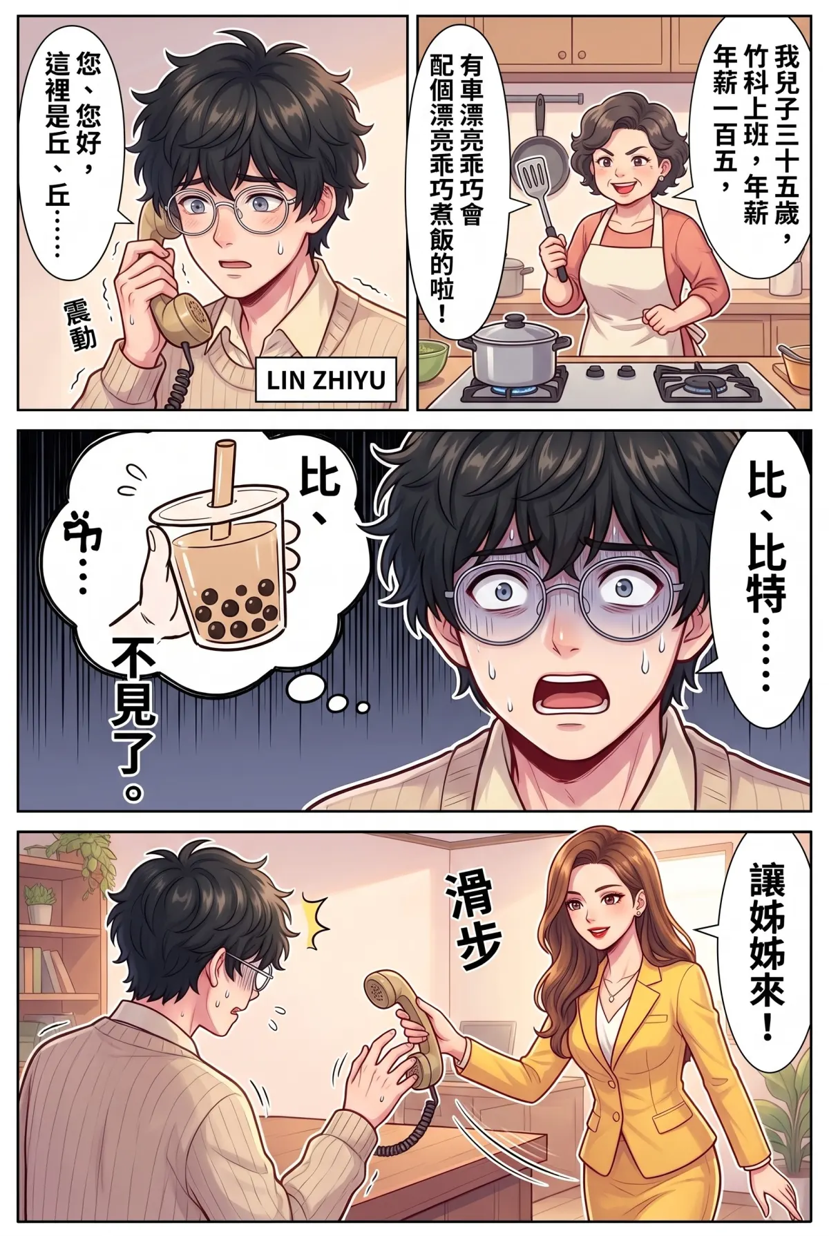 《社恐媒人的相親災難：怎麼會相到毒舌大律師！》 第 1 集　《社恐媒人的相親災難：怎麼會相到毒舌大律師！》 - 第一章：社恐繼承丘比特 第 8 頁