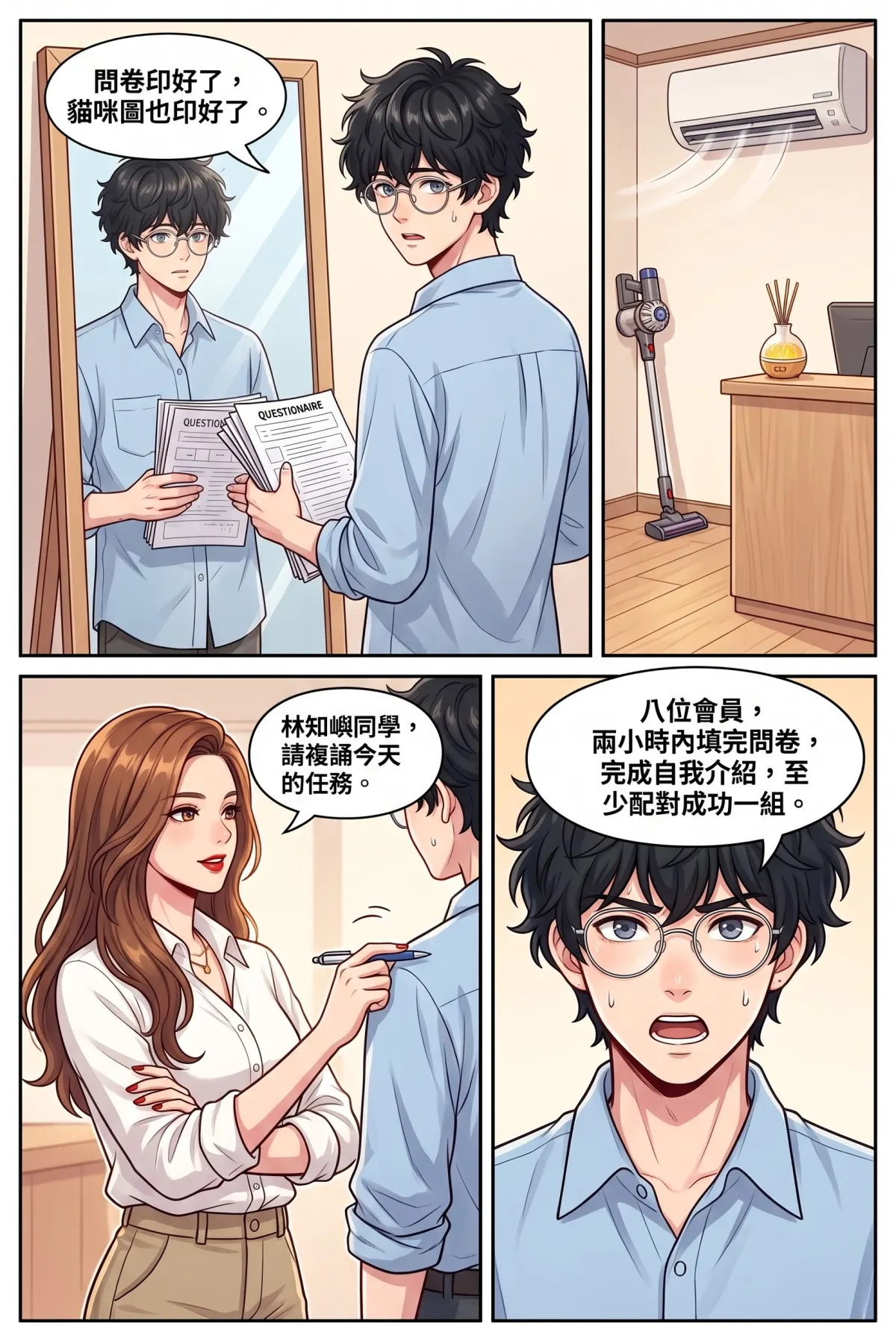《社恐媒人的相親災難：怎麼會相到毒舌大律師！》 第 2 集　《社恐媒人的相親災難：怎麼會相到毒舌大律師！》 - 第二章：鑽石VIP的毒舌洗禮 第 2 頁