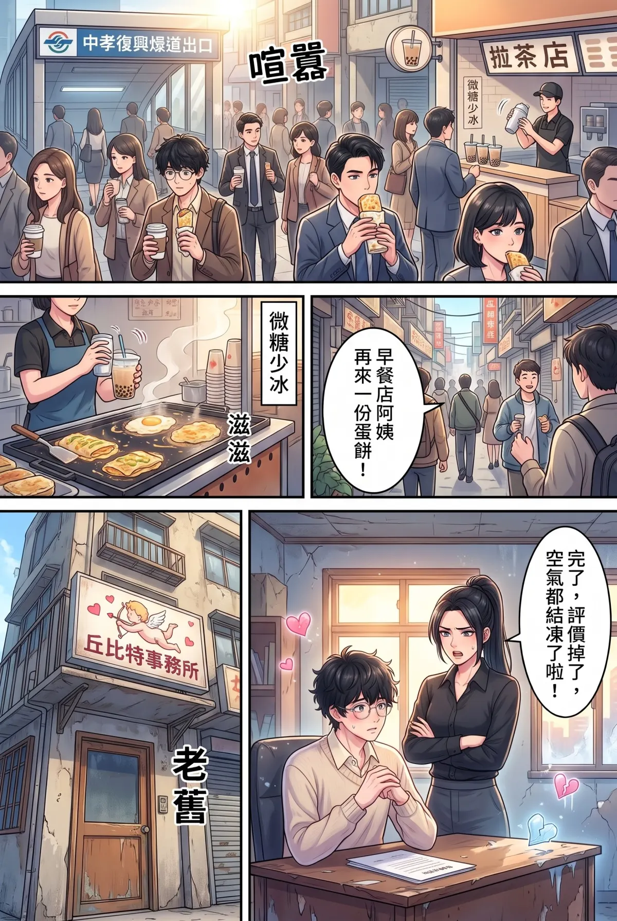 《社恐媒人的相親災難：怎麼會相到毒舌大律師！》 第 3 集　《社恐媒人的相親災難：怎麼會相到毒舌大律師！》 - 第三章：媒人被迫親自相親 第 2 頁