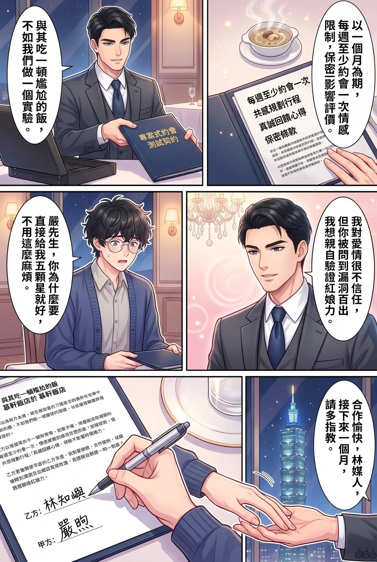 《社恐媒人的相親災難：怎麼會相到毒舌大律師！》 第 3 集　《社恐媒人的相親災難：怎麼會相到毒舌大律師！》 - 第三章：媒人被迫親自相親 第 16 頁
