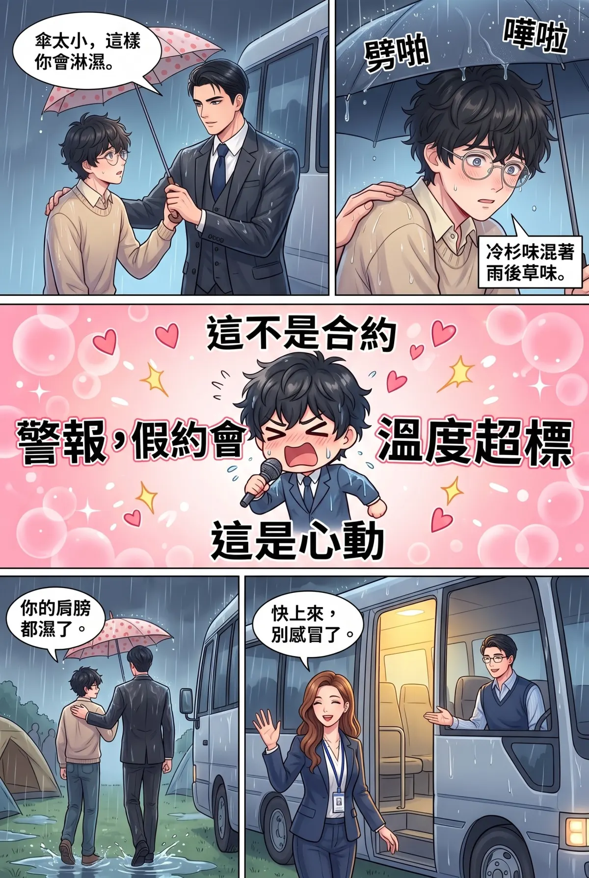 《社恐媒人的相親災難：怎麼會相到毒舌大律師！》 第 6 集　《社恐媒人的相親災難：怎麼會相到毒舌大律師！》 - 第六章：陽明山的脫隊危機 第 15 頁