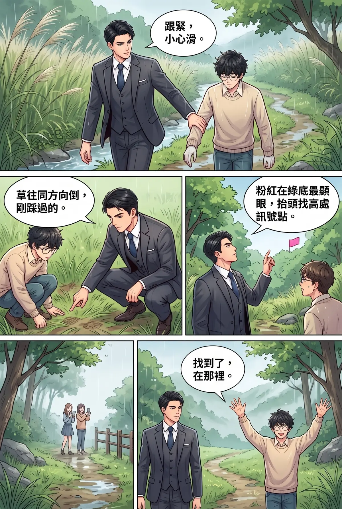 《社恐媒人的相親災難：怎麼會相到毒舌大律師！》 第 6 集　《社恐媒人的相親災難：怎麼會相到毒舌大律師！》 - 第六章：陽明山的脫隊危機 第 10 頁