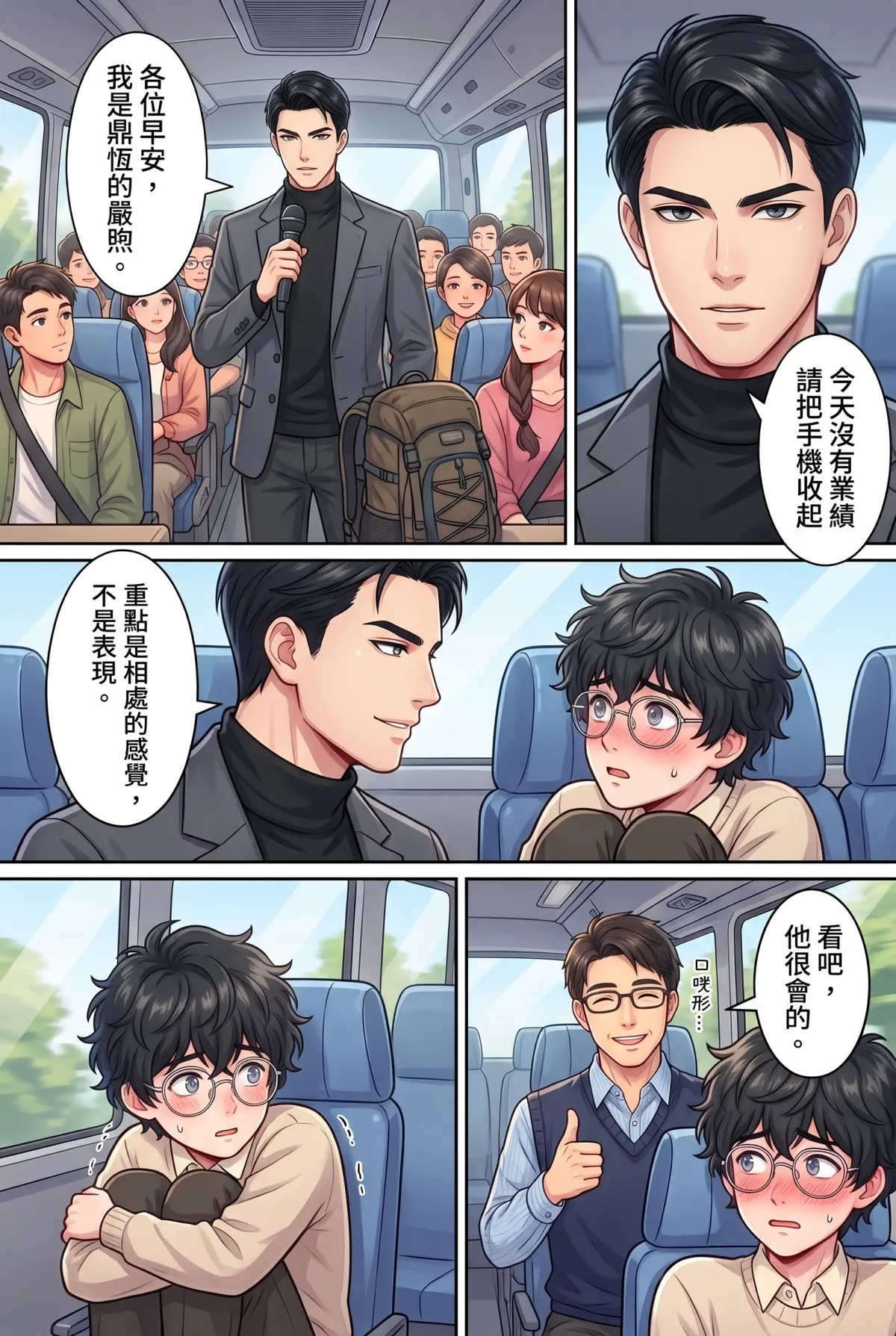 《社恐媒人的相親災難：怎麼會相到毒舌大律師！》 第 6 集　《社恐媒人的相親災難：怎麼會相到毒舌大律師！》 - 第六章：陽明山的脫隊危機 第 5 頁