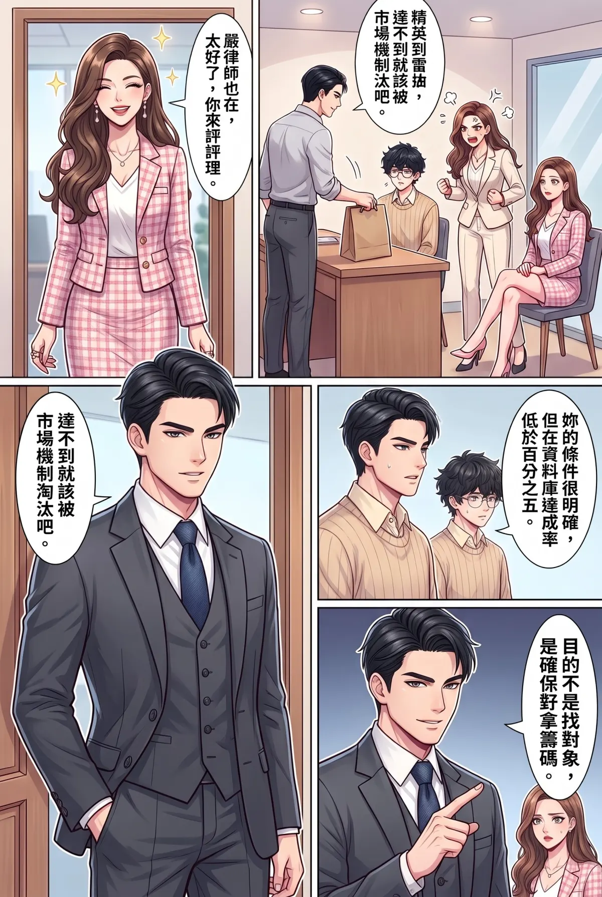 《社恐媒人的相親災難：怎麼會相到毒舌大律師！》 第 8 集　《社恐媒人的相親災難：怎麼會相到毒舌大律師！》 - 第八章：奧客女王的評分地獄 第 14 頁