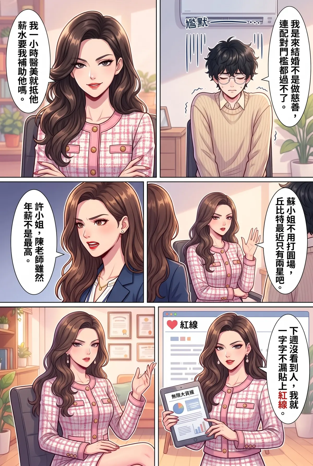 《社恐媒人的相親災難：怎麼會相到毒舌大律師！》 第 8 集　《社恐媒人的相親災難：怎麼會相到毒舌大律師！》 - 第八章：奧客女王的評分地獄 第 11 頁