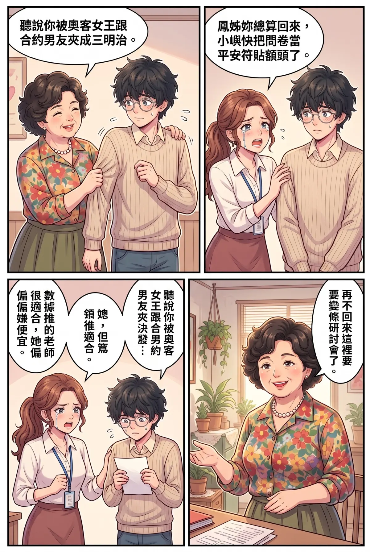 《社恐媒人的相親災難：怎麼會相到毒舌大律師！》 第 9 集　《社恐媒人的相親災難：怎麼會相到毒舌大律師！》 - 第九章：月老的直覺課 第 6 頁