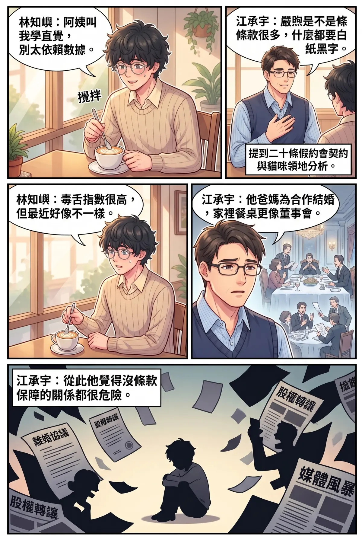 《社恐媒人的相親災難：怎麼會相到毒舌大律師！》 第 9 集　《社恐媒人的相親災難：怎麼會相到毒舌大律師！》 - 第九章：月老的直覺課 第 12 頁
