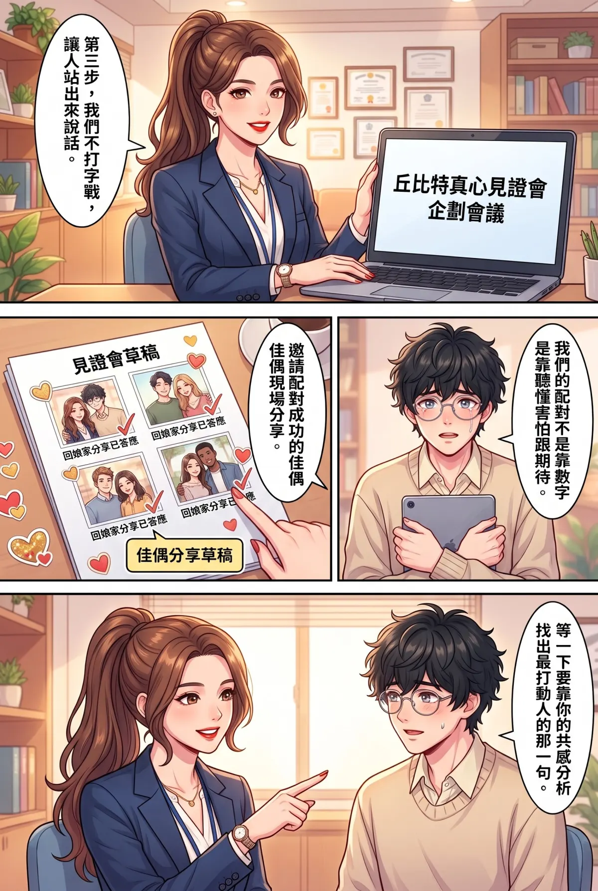 《社恐媒人的相親災難：怎麼會相到毒舌大律師！》 第 11 集　《社恐媒人的相親災難：怎麼會相到毒舌大律師！》 - 第十一章：一星負評核爆 第 12 頁