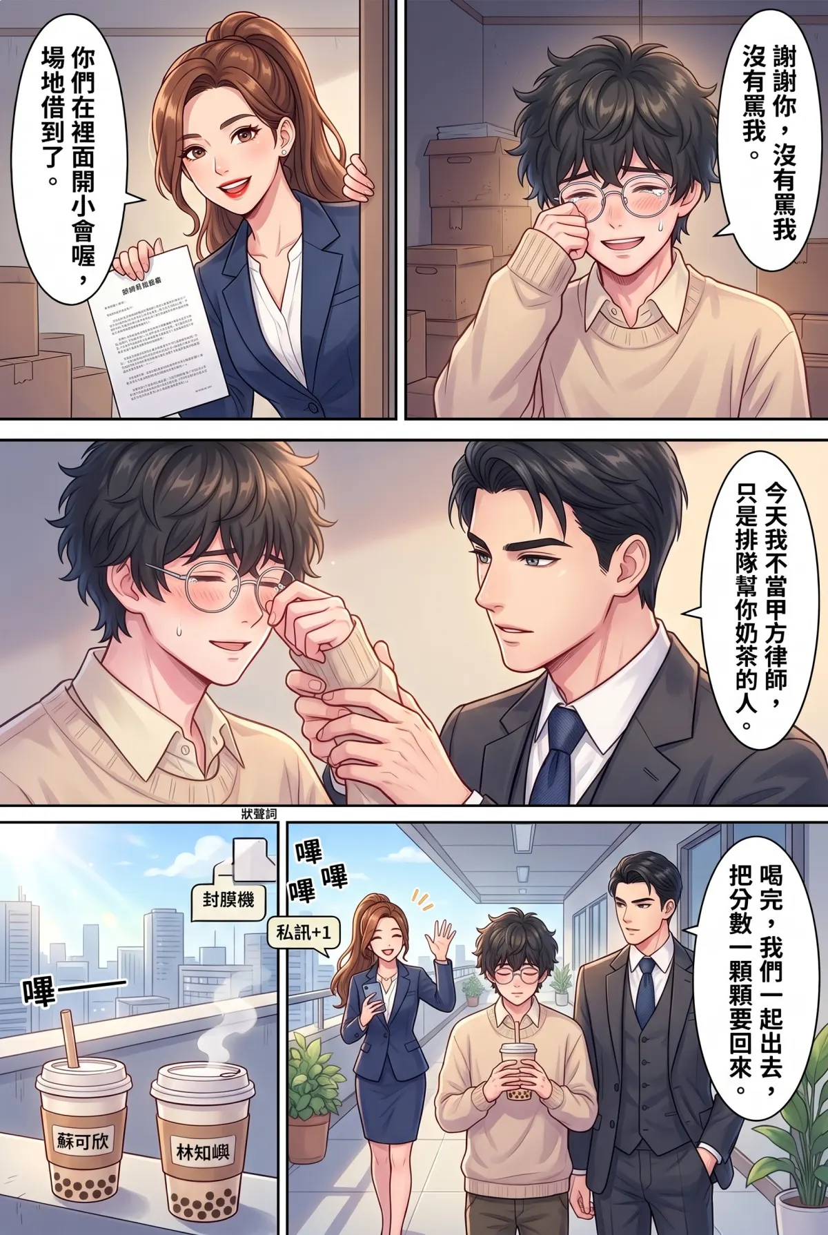 《社恐媒人的相親災難：怎麼會相到毒舌大律師！》 第 11 集　《社恐媒人的相親災難：怎麼會相到毒舌大律師！》 - 第十一章：一星負評核爆 第 17 頁
