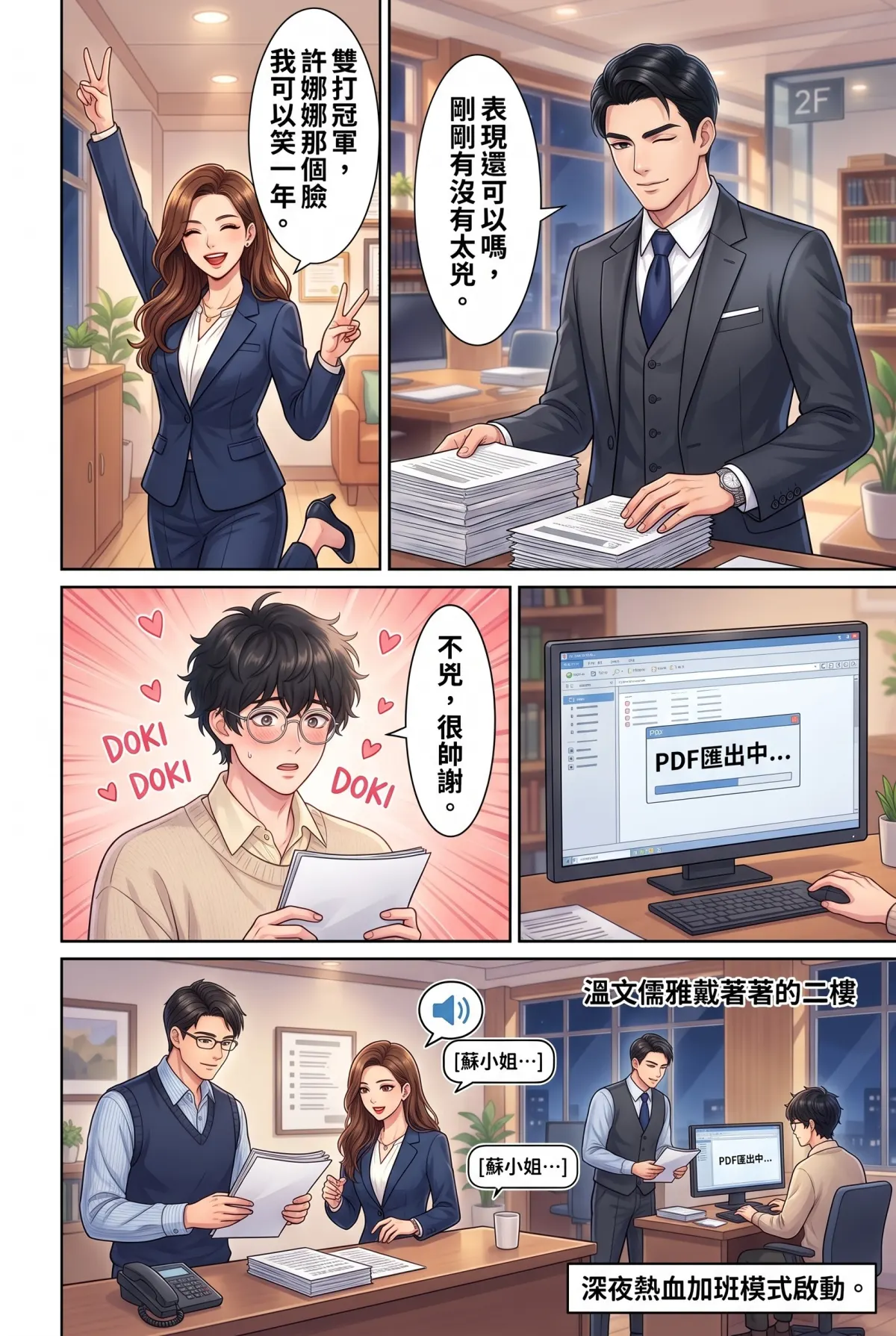 《社恐媒人的相親災難：怎麼會相到毒舌大律師！》 第 12 集　《社恐媒人的相親災難：怎麼會相到毒舌大律師！》 - 第十二章：法條與真心的聯手 第 15 頁