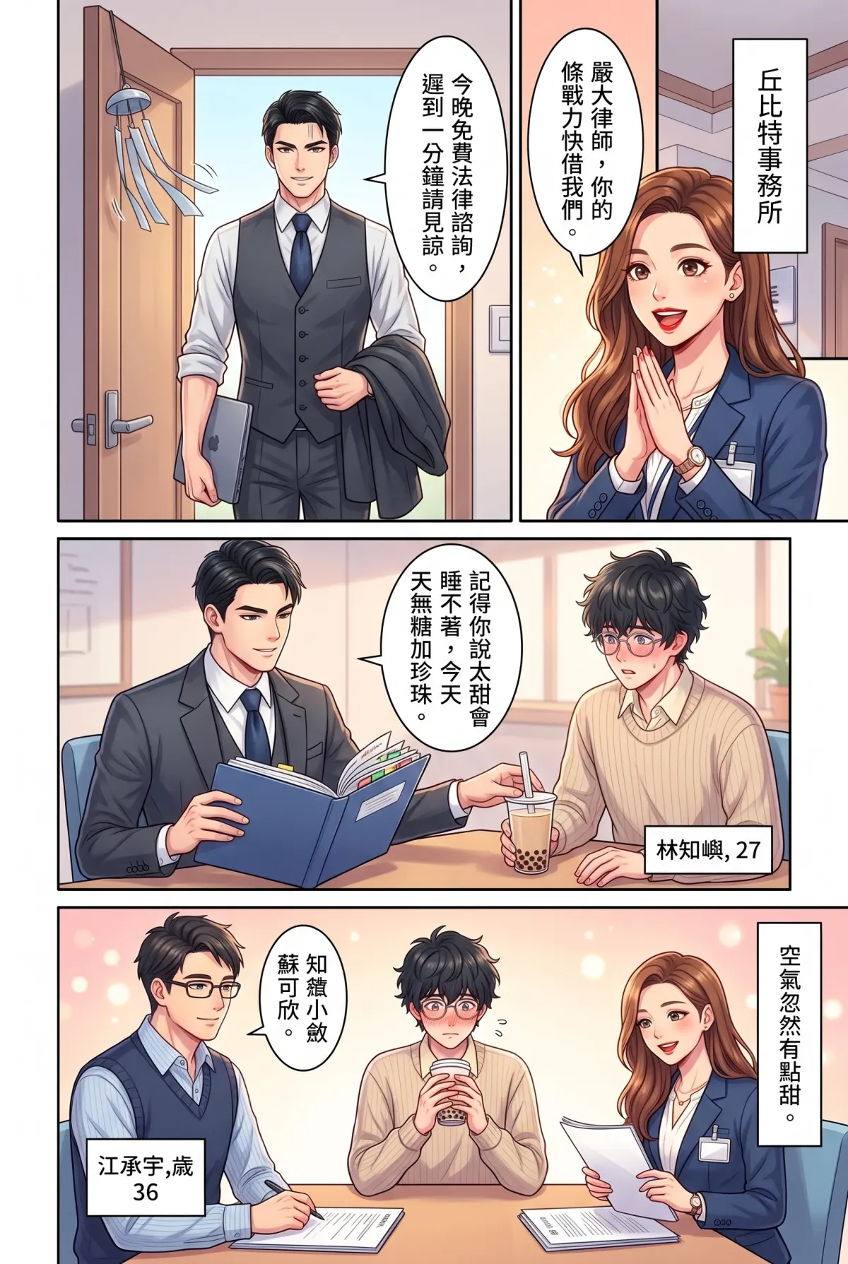 《社恐媒人的相親災難：怎麼會相到毒舌大律師！》 第 12 集　《社恐媒人的相親災難：怎麼會相到毒舌大律師！》 - 第十二章：法條與真心的聯手 第 7 頁