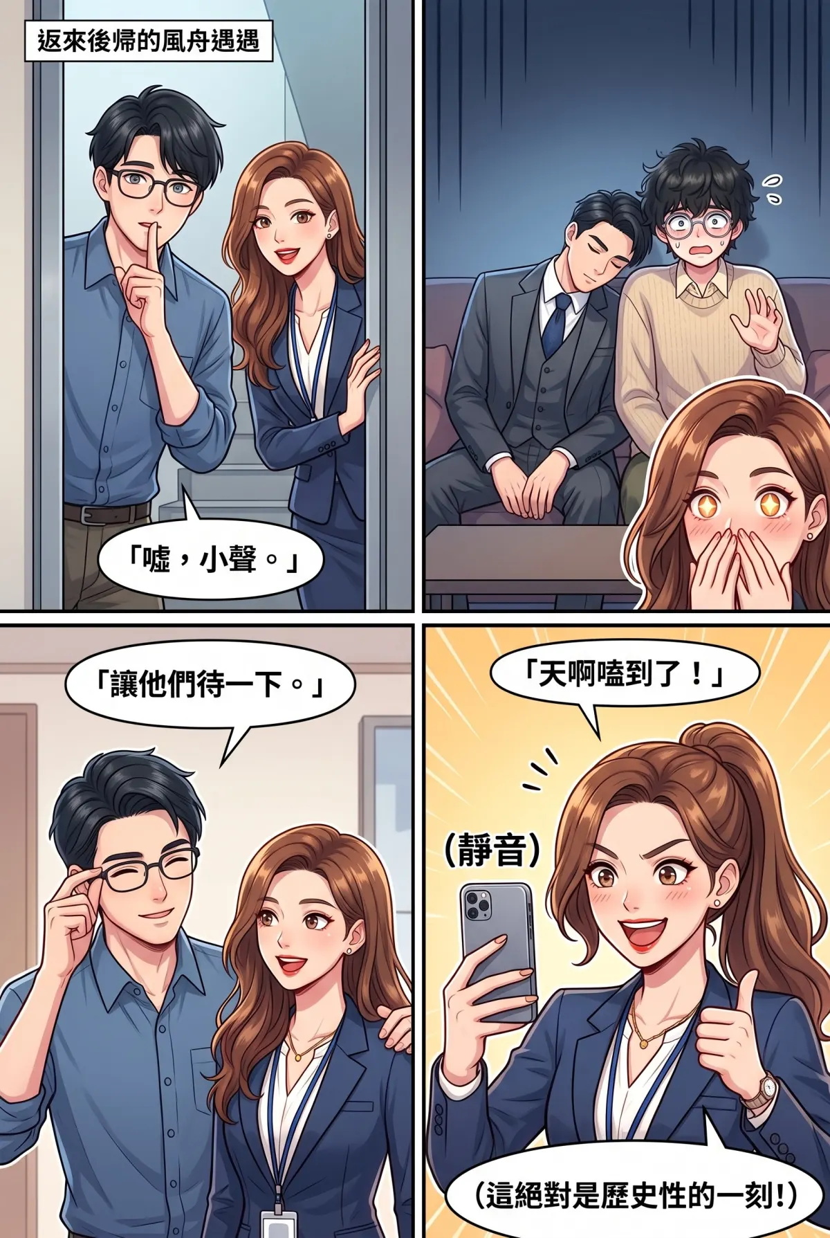 《社恐媒人的相親災難：怎麼會相到毒舌大律師！》 第 13 集　《社恐媒人的相親災難：怎麼會相到毒舌大律師！》 - 第十三章：合約到期，動心違約 第 4 頁