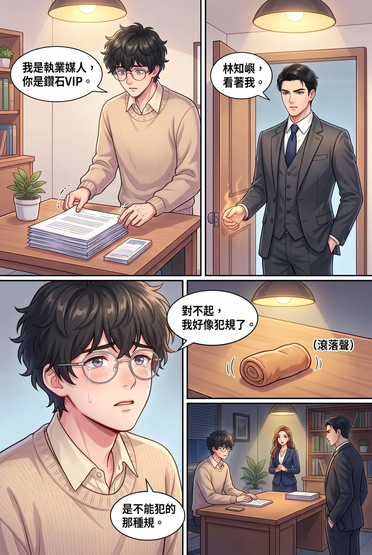 《社恐媒人的相親災難：怎麼會相到毒舌大律師！》 第 13 集　《社恐媒人的相親災難：怎麼會相到毒舌大律師！》 - 第十三章：合約到期，動心違約 第 17 頁