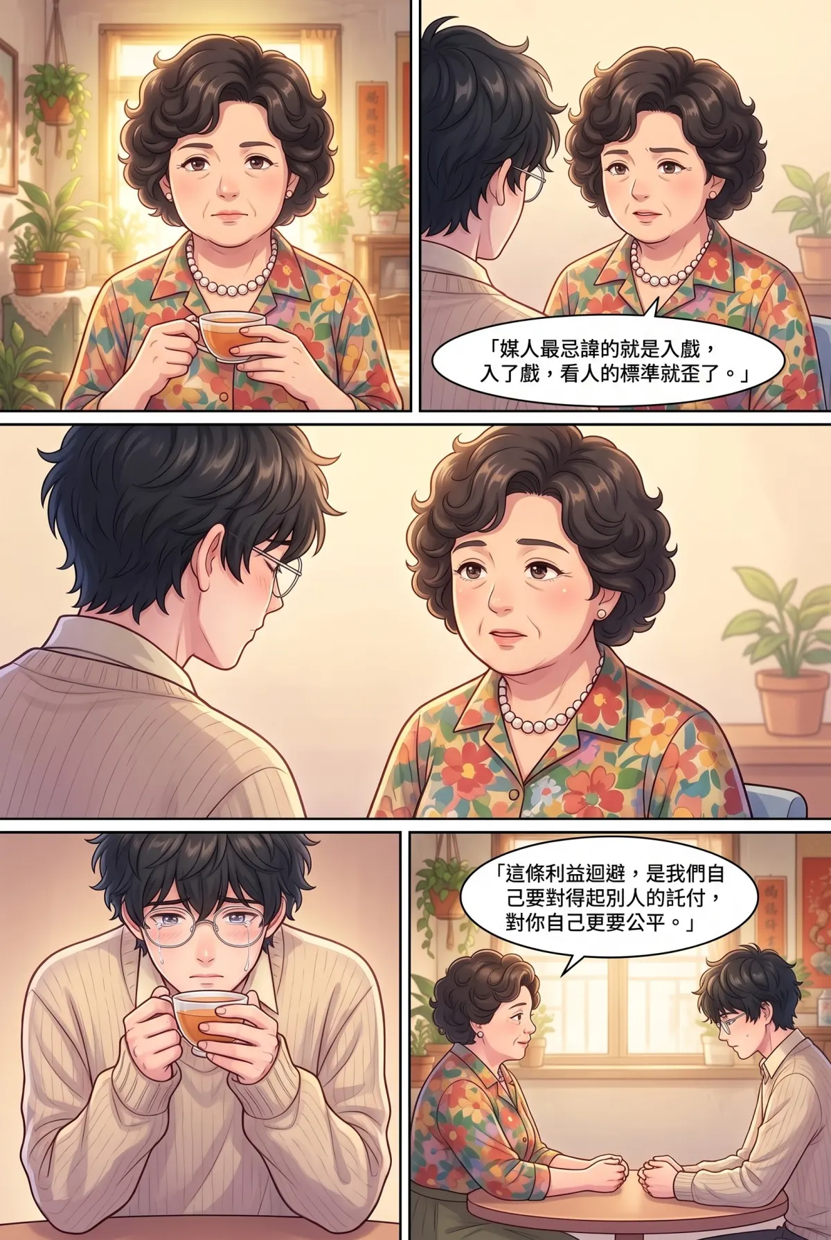 《社恐媒人的相親災難：怎麼會相到毒舌大律師！》 第 14 集　《社恐媒人的相親災難：怎麼會相到毒舌大律師！》 - 第十四章：球員兼裁判的自首 第 8 頁