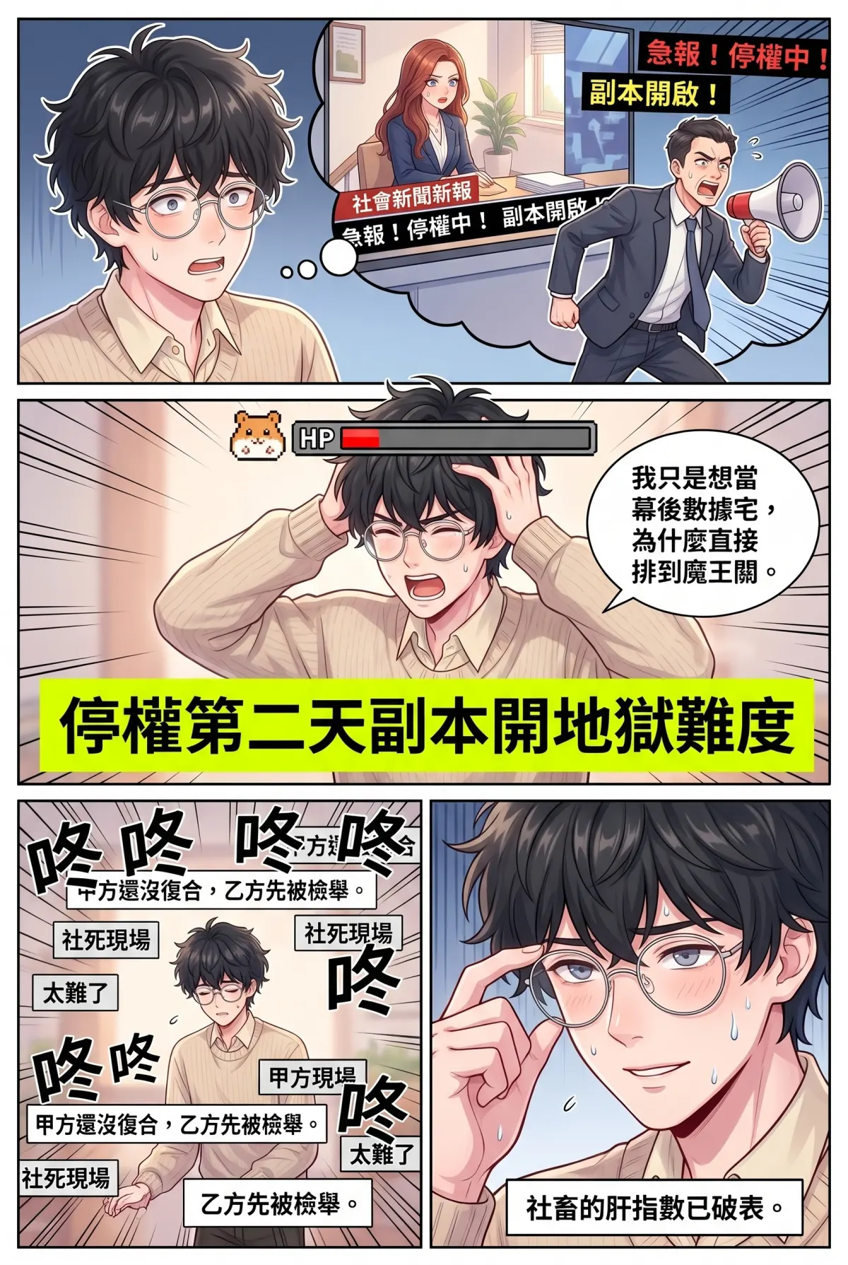 《社恐媒人的相親災難：怎麼會相到毒舌大律師！》 第 15 集　《社恐媒人的相親災難：怎麼會相到毒舌大律師！》 - 第十五章：十對成真的最後死線 第 4 頁