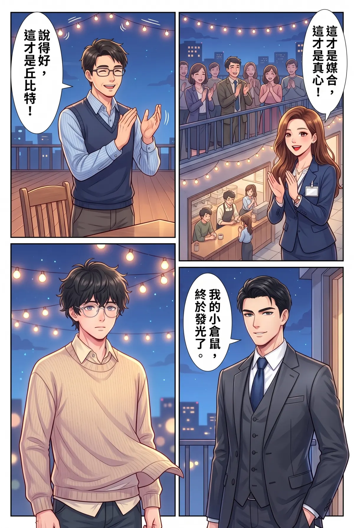 《社恐媒人的相親災難：怎麼會相到毒舌大律師！》 第 16 集　《社恐媒人的相親災難：怎麼會相到毒舌大律師！》 - 第十六章：丘比特的逆襲聯誼會 第 15 頁