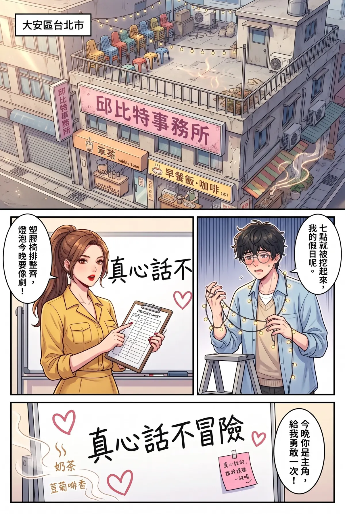 《社恐媒人的相親災難：怎麼會相到毒舌大律師！》 第 16 集　《社恐媒人的相親災難：怎麼會相到毒舌大律師！》 - 第十六章：丘比特的逆襲聯誼會 第 2 頁
