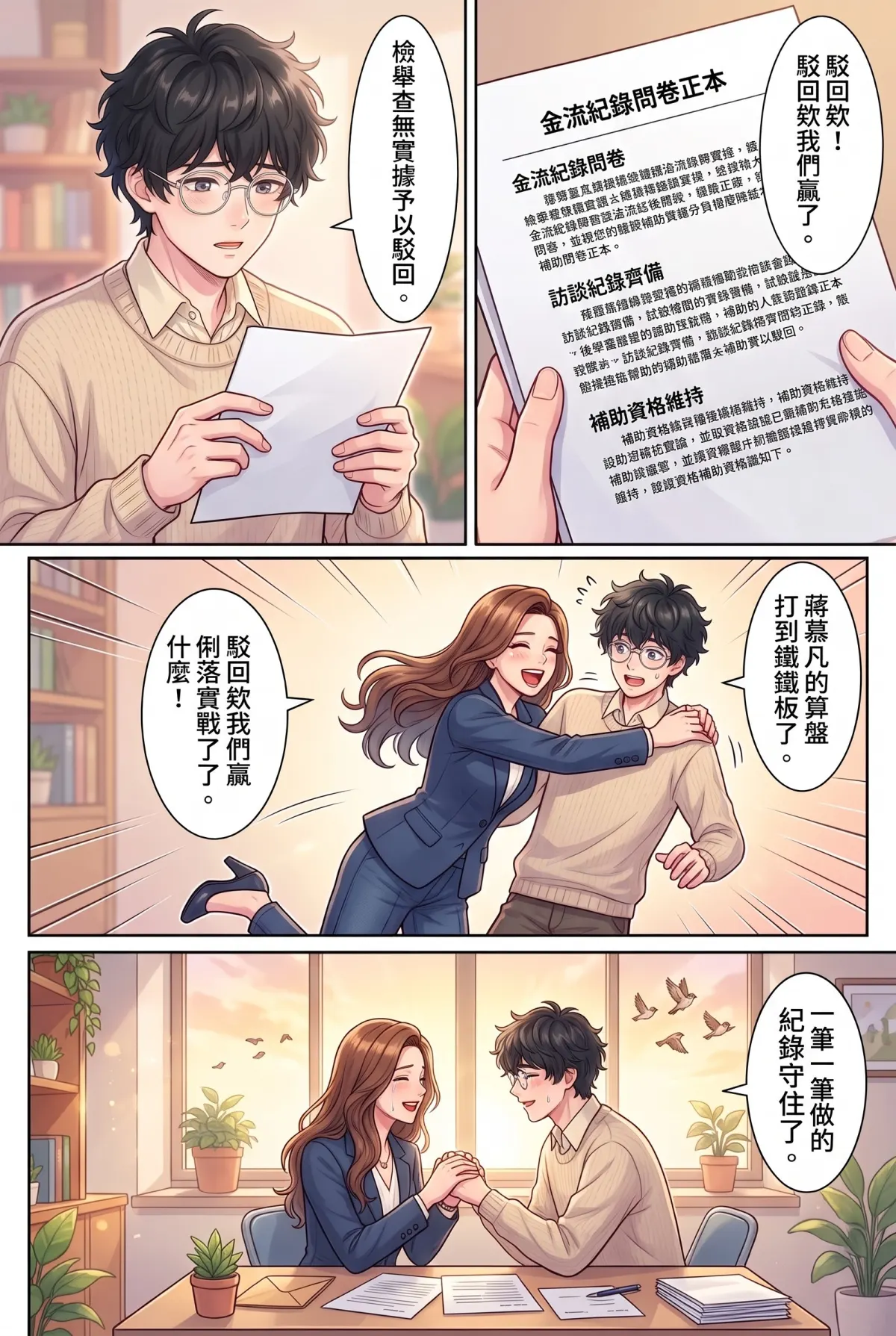 《社恐媒人的相親災難：怎麼會相到毒舌大律師！》 第 17 集　《社恐媒人的相親災難：怎麼會相到毒舌大律師！》 - 第十七章：毒舌律師的敗訴告白 第 6 頁