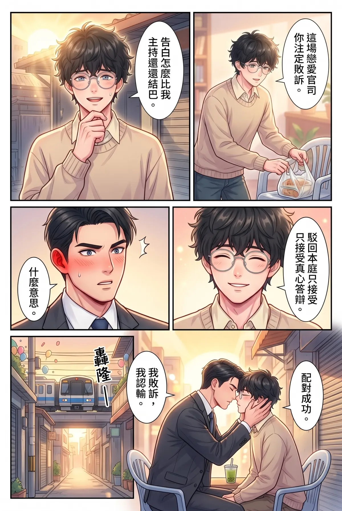 《社恐媒人的相親災難：怎麼會相到毒舌大律師！》 第 17 集　《社恐媒人的相親災難：怎麼會相到毒舌大律師！》 - 第十七章：毒舌律師的敗訴告白 第 17 頁