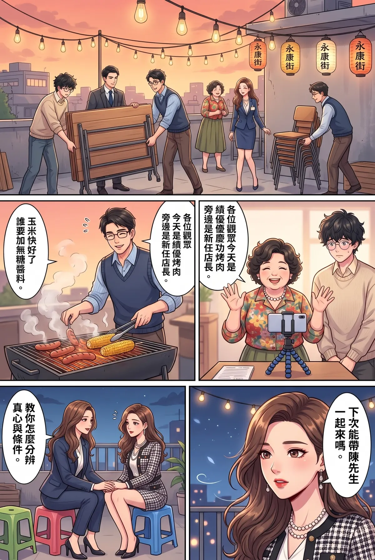 《社恐媒人的相親災難：怎麼會相到毒舌大律師！》 第 18 集　《社恐媒人的相親災難：怎麼會相到毒舌大律師！》 - 第十八章：我們的成家專案 第 14 頁