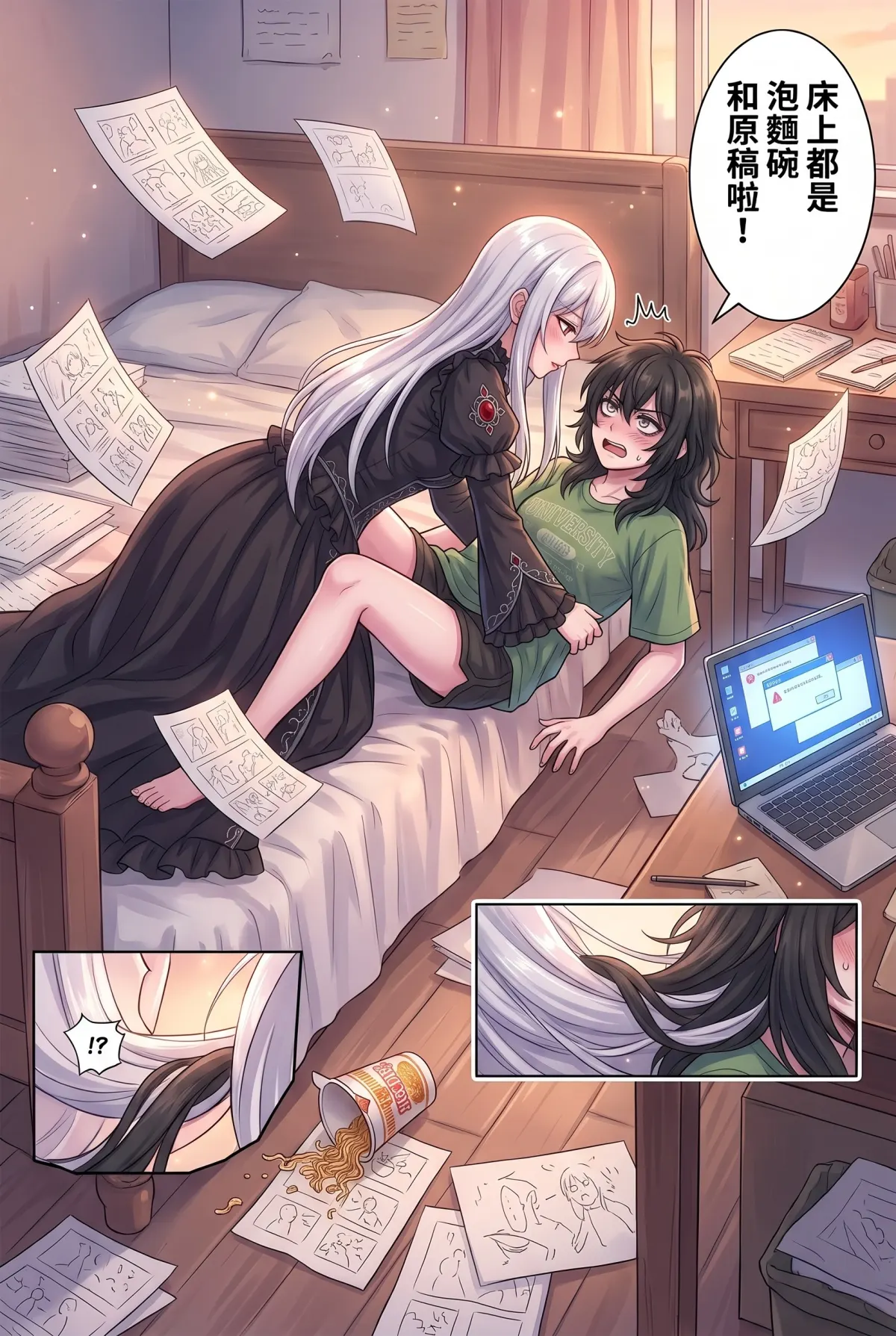 《召喚女魔王後，我的廢柴人生開外掛了！》 第 1 集　《召喚女魔王後，我的廢柴人生開外掛了！》 - 凌晨三點的召喚當機 第 13 頁