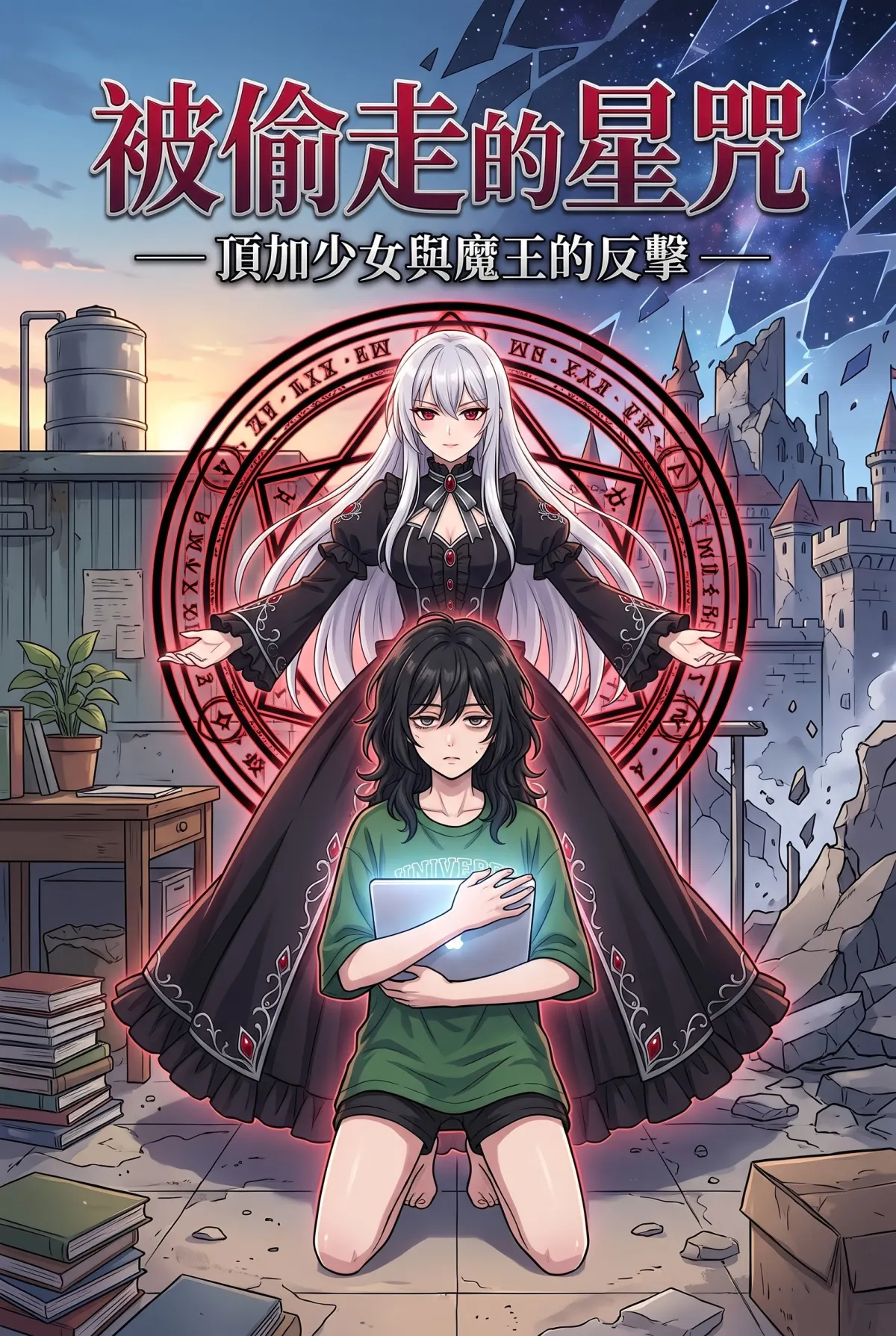 《召喚女魔王後，我的廢柴人生開外掛了！》 第 7 集　《召喚女魔王後，我的廢柴人生開外掛了！》 - 被竊走的遊戲原稿 第 1 頁