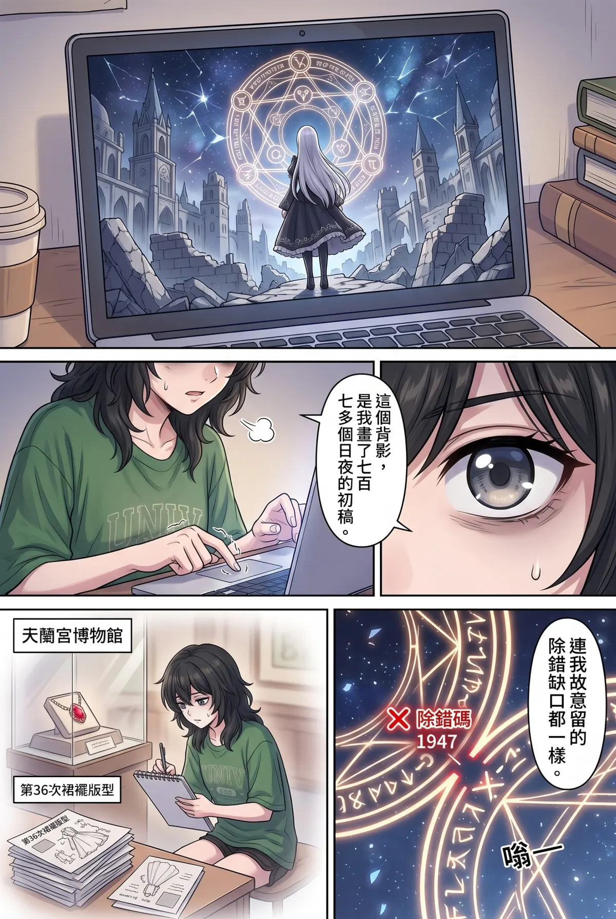 《召喚女魔王後，我的廢柴人生開外掛了！》 第 7 集　《召喚女魔王後，我的廢柴人生開外掛了！》 - 被竊走的遊戲原稿 第 4 頁